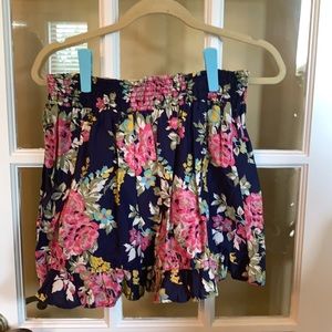 Girls plus size Arizona skirt with shorts under